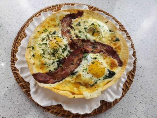 Pizza para el desayuno
